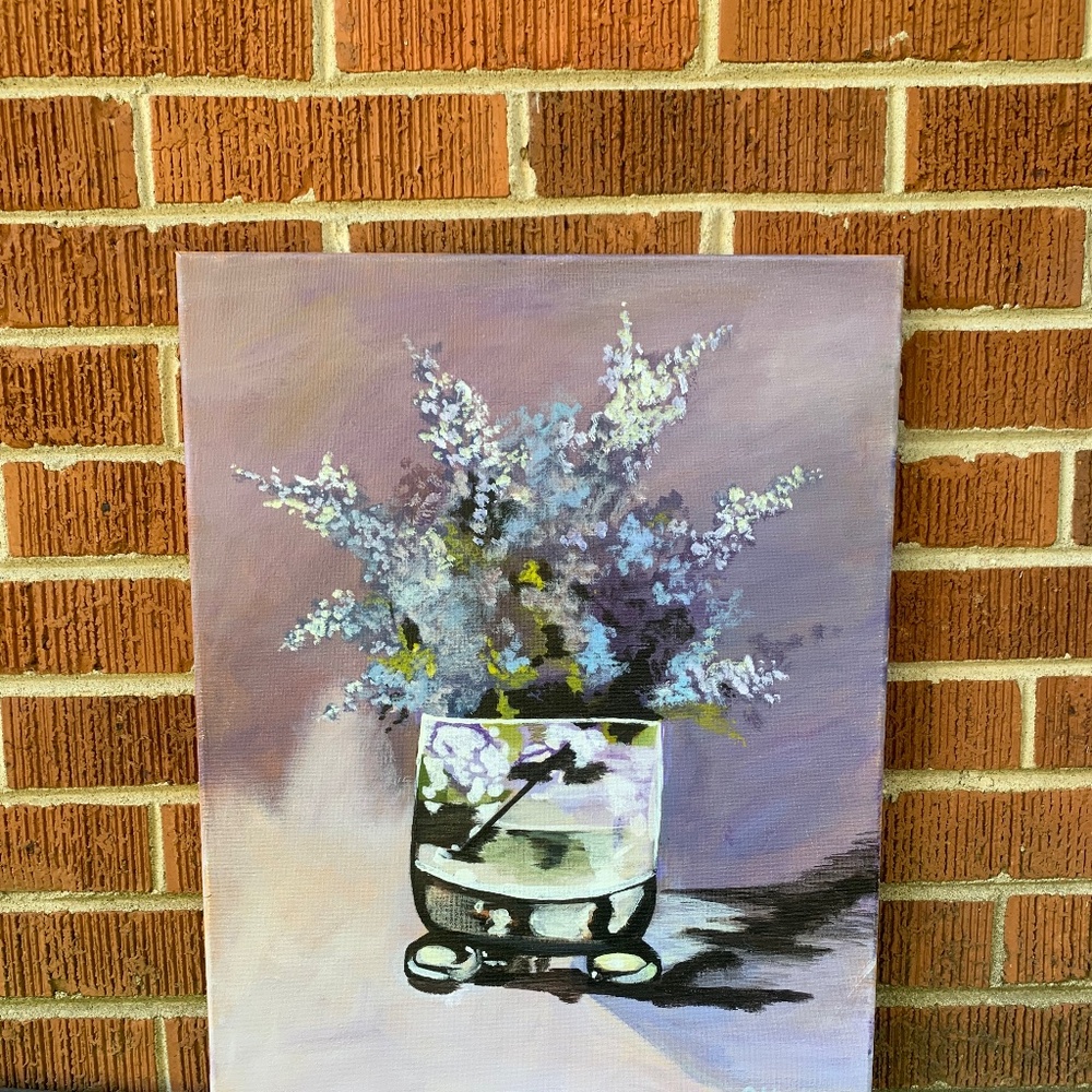 Lilacs in a Glass